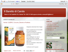 Tablet Screenshot of ilbarettonaturaledivarese.com